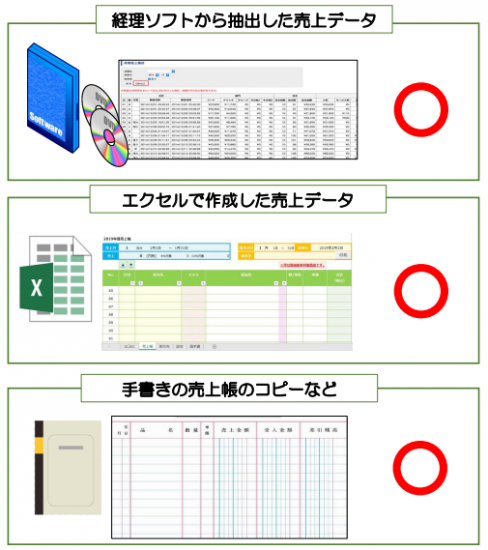 持続化給付金 売上台帳 エクセル